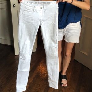 Articles of society white jeans